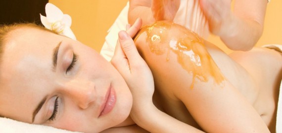 Medová masáž - detoxikační