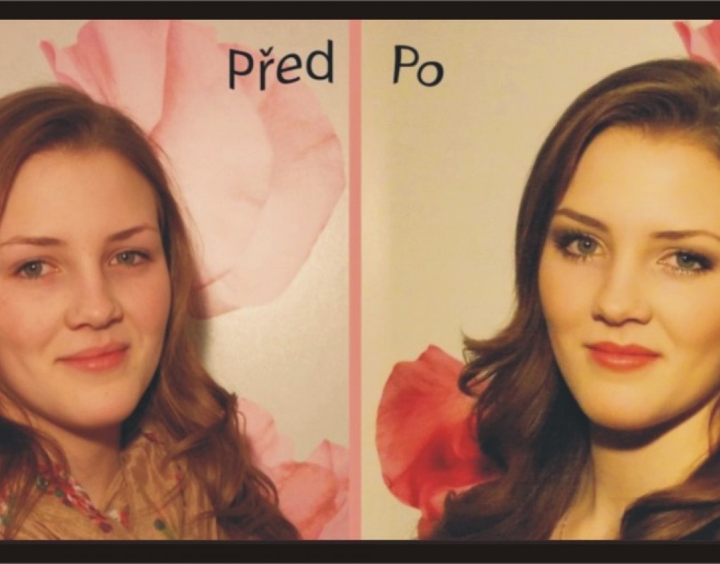 Kosmetika - Před a Po